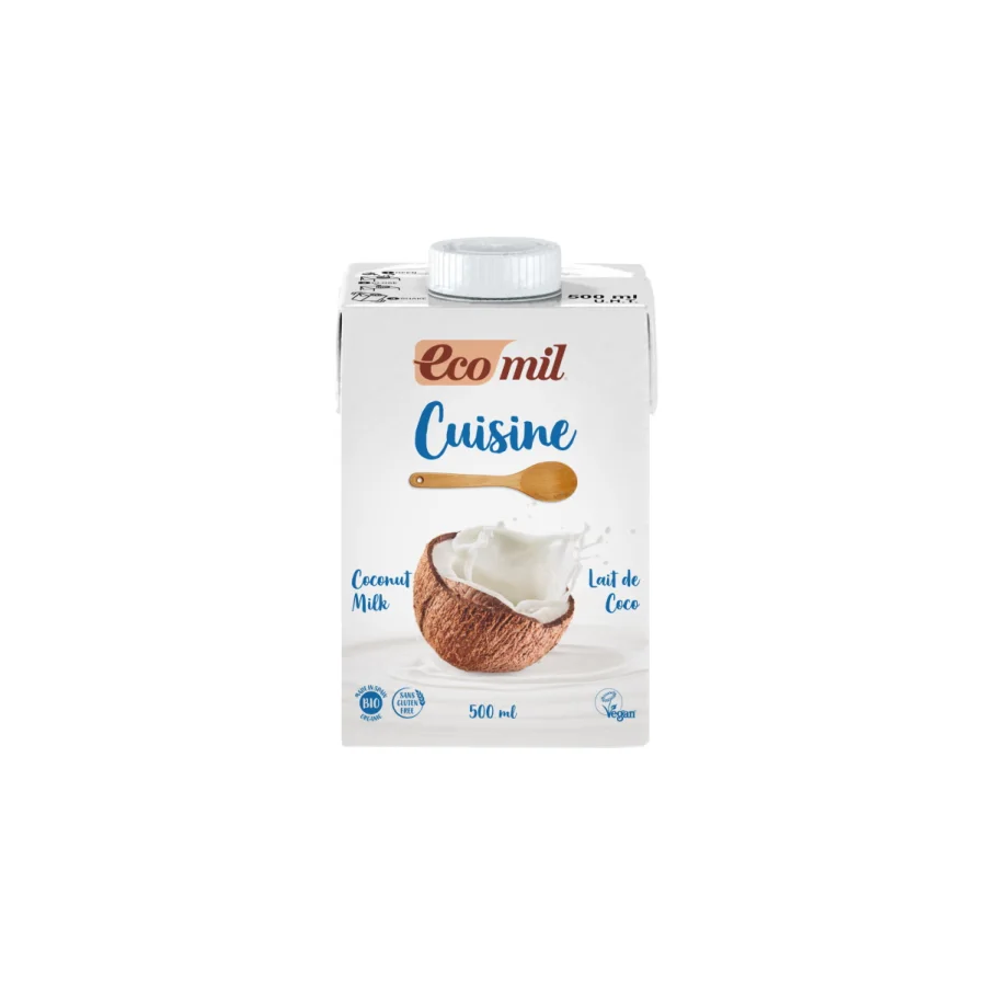 Organic coconut cream 500 ml Spain