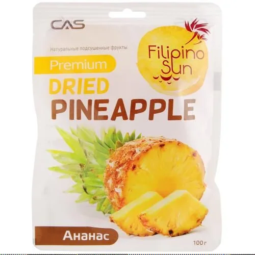 Dried pineapple fruits Filipino Sun