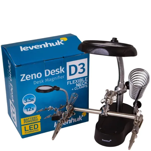 Magnifier Desktop LEVENHUK ZENO Desk D3