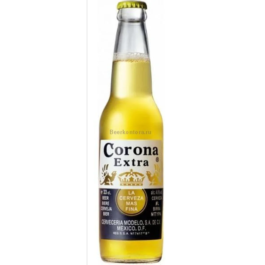 Пиво Corona Extra (Корона Экстра) 0,355 л