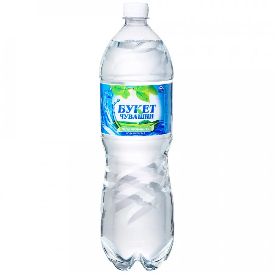 Питьевая вода Букет Чувашии, газированная