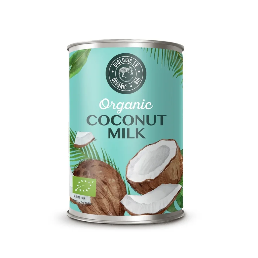 Молоко кокосовое 17%, 400 г.