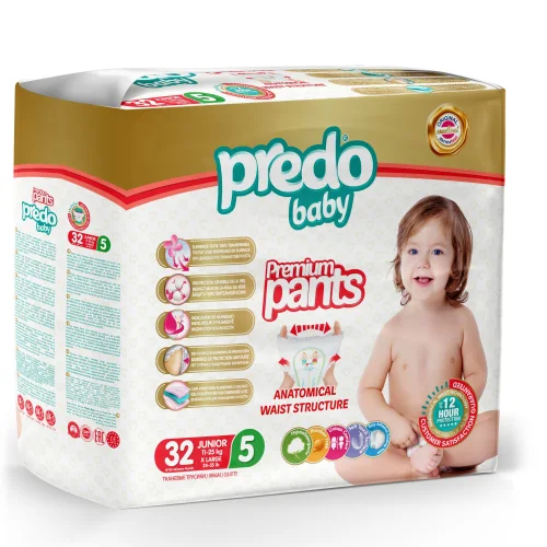 Подгузники-трусики Predo Baby № 5 (11-25 кг.) 32 шт