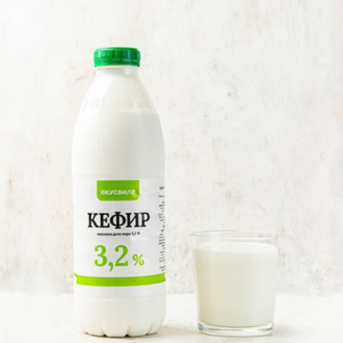 Kefir 3.2% in the bottle