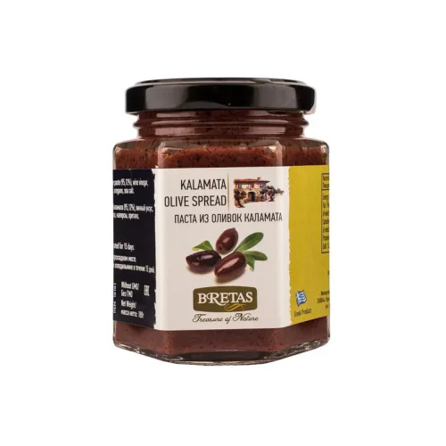 Паста из оливок Каламата 180 г BRETAS