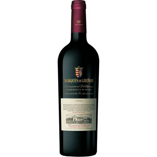 Wine Marques de Grinon Syrah DO 0,75l