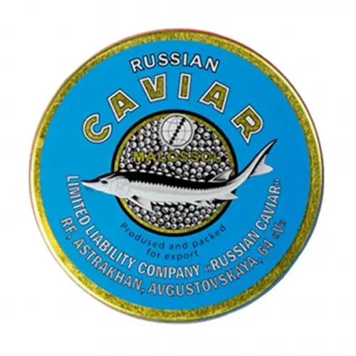 Caviar grainy sturgeon fish (sterling)