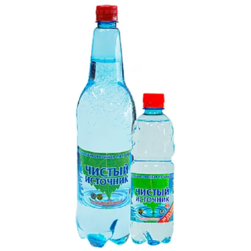 Drinking water first category pure source carbonated