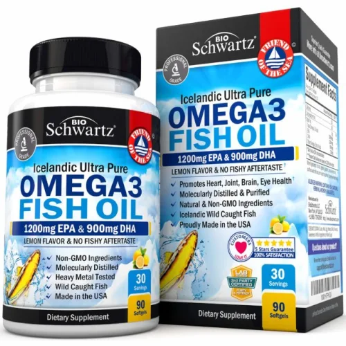 Bio Schwartz Omega-3 — DHA 900 mg — 90 capsules — wholesale from the importer