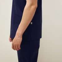 Medical Surgical Shirt with Short Sleeves