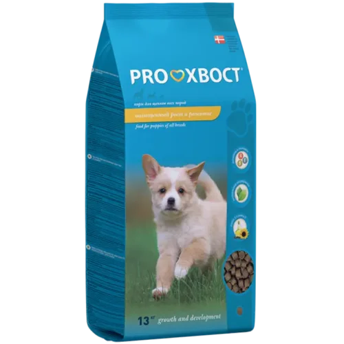 Scoundrel, Dry food for puppies of all breeds, 13 kg.