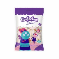 Marshmello / Marshmallow Chewing "Confectum Funny Springs" with strawberry aroma