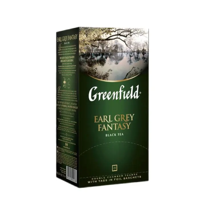 Greenfield tea 25 sachets.