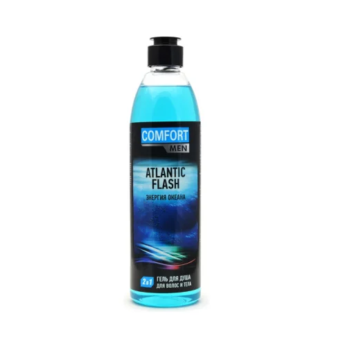 Shower gel Comfort men Atlantic Flash 2in1, 500ml