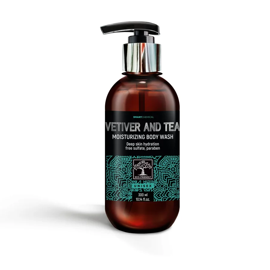 Shower gel vetiver and green tea