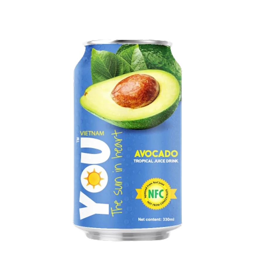 Tropical Drink YOU VIETNAM negaz.  with Avocado juice 0.33 l. w/ b 24 pcs.
