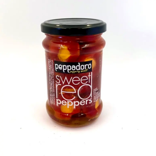 Red Sweet Pepper Stuffed Peppadoro Cheese