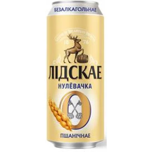 Beer Drink Lidskaya Zero Wheat