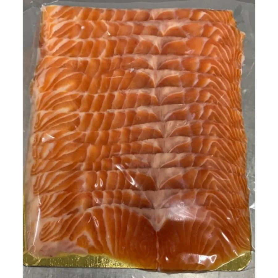 Salmon (salmon) with slices in / y