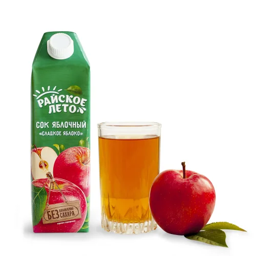 PARADISE SUMMER Sweet Apple Juice 1L t/p