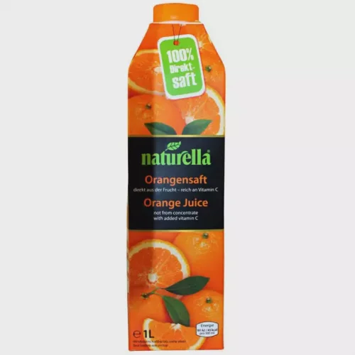 Апельсиновый сок Натурелла прямого отжима 