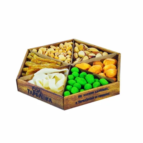 Assorted snacks "Sol Tarelka" MIX No. 2 (three nuts)