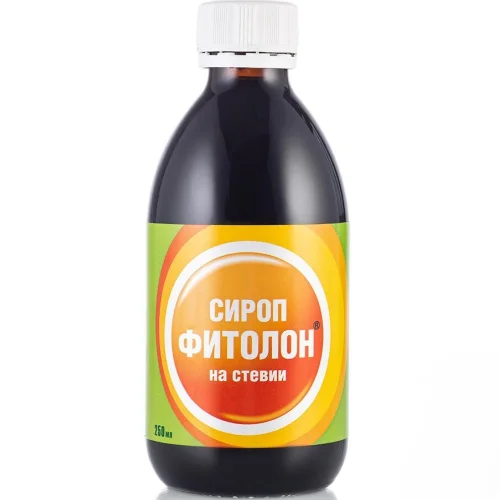 Fitolon syrup with chlorophyll on Stevia