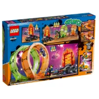 Конструктор LEGO City Трюковая арена «Двойная петля» 60339