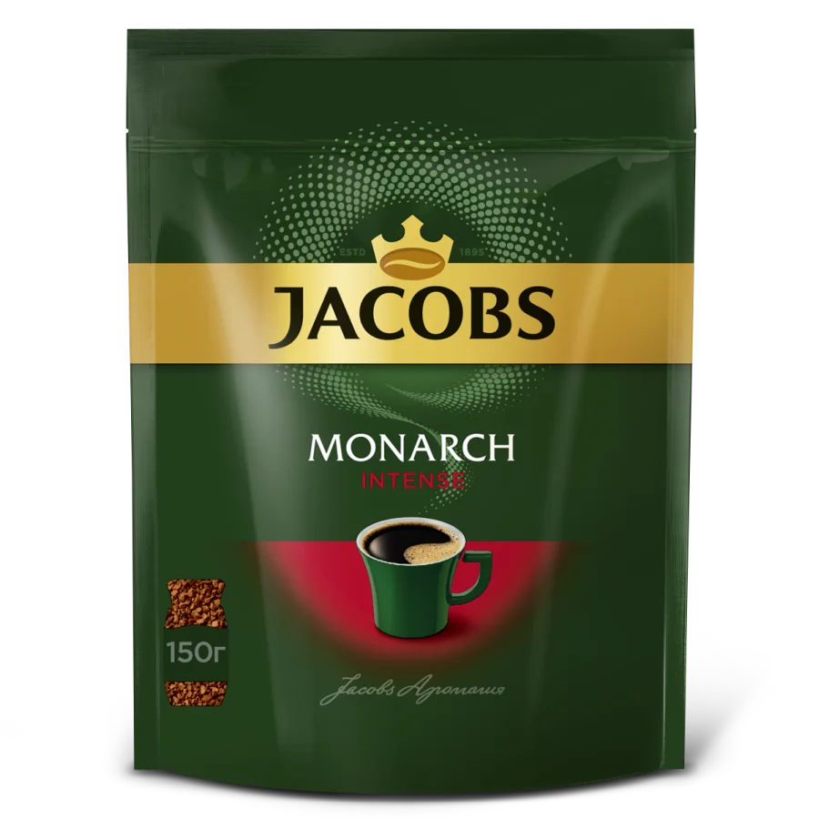 Jacobs Coffee INTENSITY m/y 150g. 1x9 