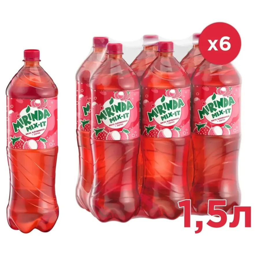 Mirinda Juice Mix-It Strawberry-Lychee
