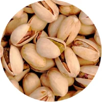 Nuts Pistachios fried salted unpeeled large 200 gr