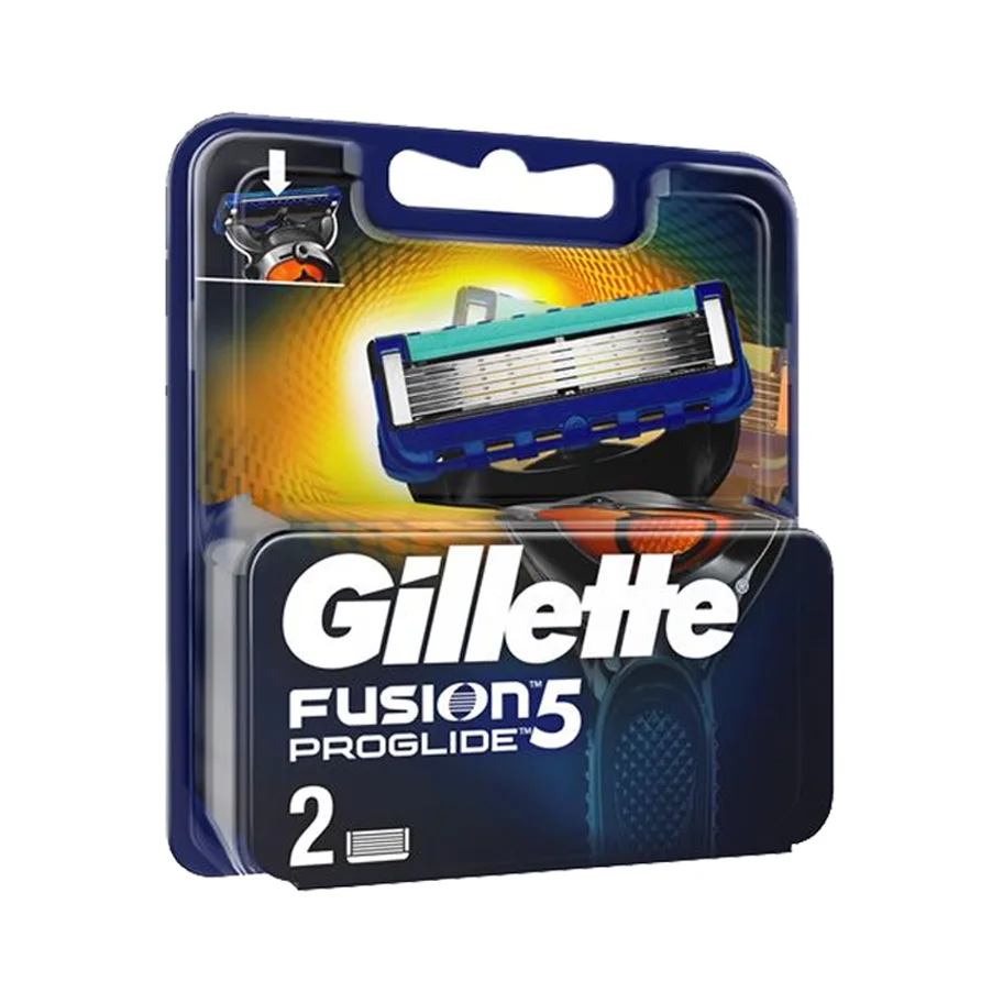 Replacement shaving cassettes GILLETTE Fusion Proglide 2 pcs