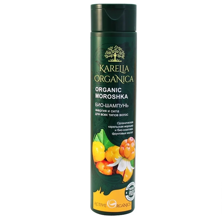 Bio-shampoo ORGANIC MOROSHKA Energy and power for all types of hair 310 ml