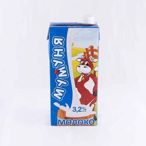 Drinking milk "Mumunya" ultrapass. TBA Slim 3.2%