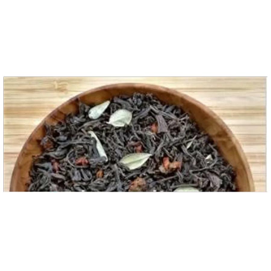 Black tea «sea buckthic tea« without aromatic additives