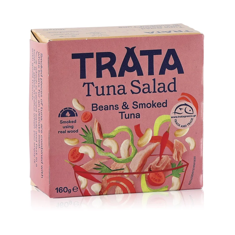 Smoked tuna salad with beans, TRATA 160g
