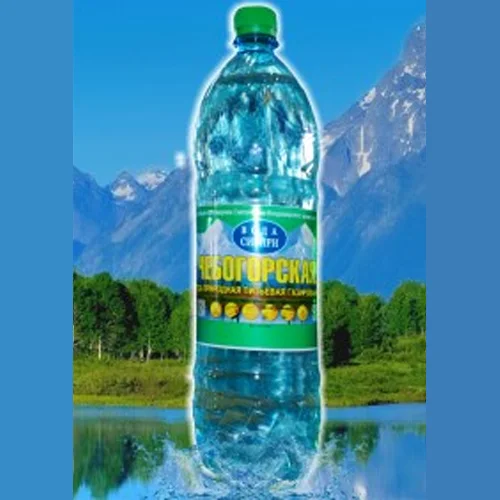 Natural water "Chebogorskaya", gas, 1.5l