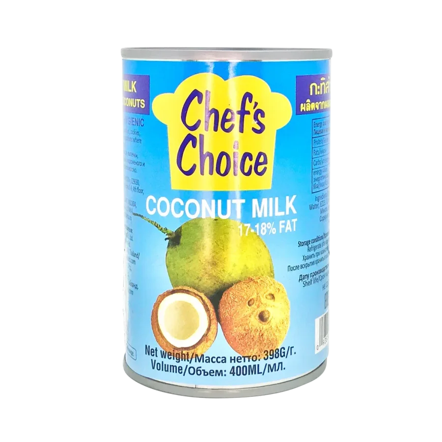 Молоко кокосовое 17-18% 400 мл