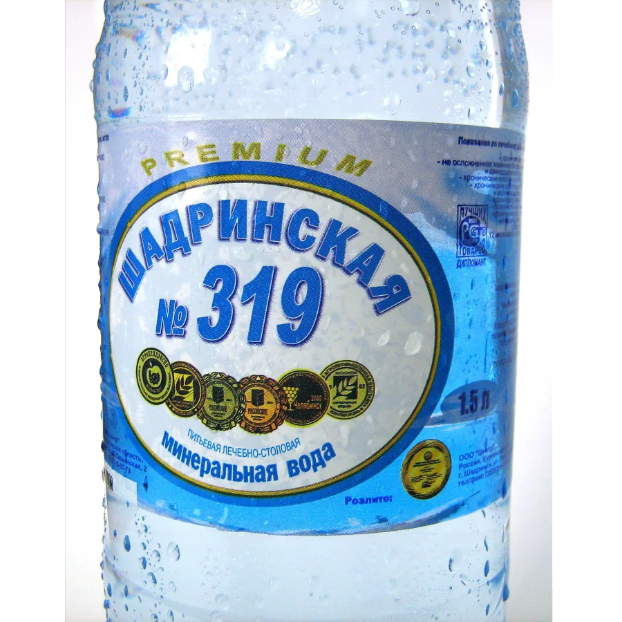 Mineral Natural Water "Shadrinskaya 319"