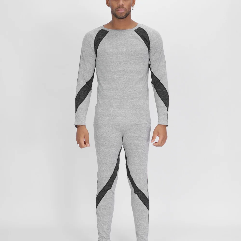  Men's thermal underwear set without fleece 2209