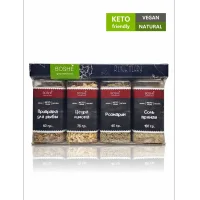 Set of spices and seasonings for fish dishes