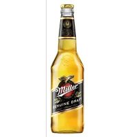 Beer Miller Genuine Draft pasteurized