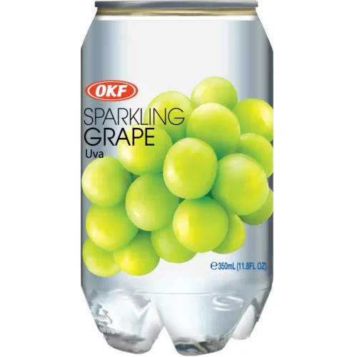 Garbonated water with a taste of OKF grapes