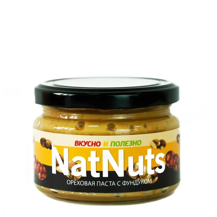 Peanut Paste with Hazelnut 250ml Natnuts