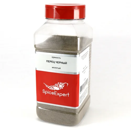 Pepper black ground 500g (1000ml) Bank Spicexpert