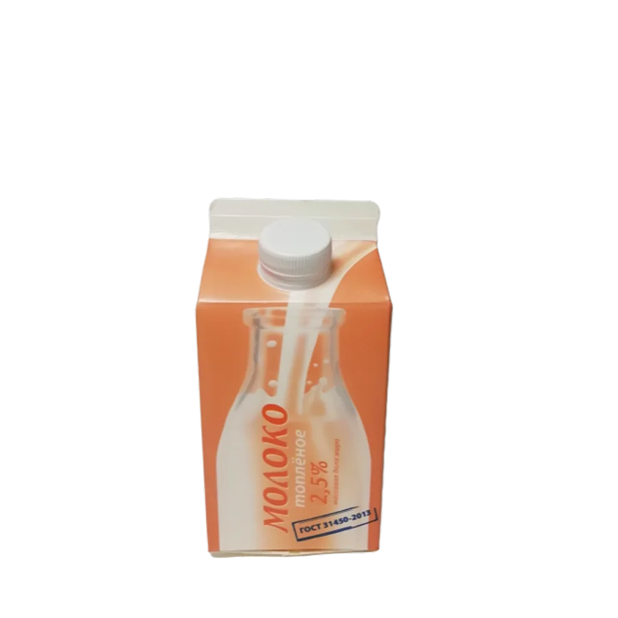 Молоко топлёное 2,5% ГОСТ 31450-2013