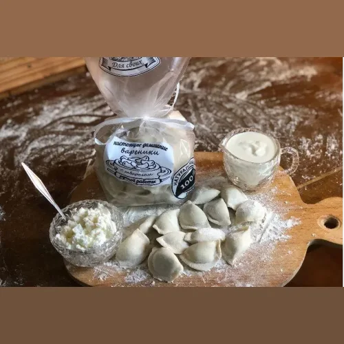 Dumplings with cottage cheese