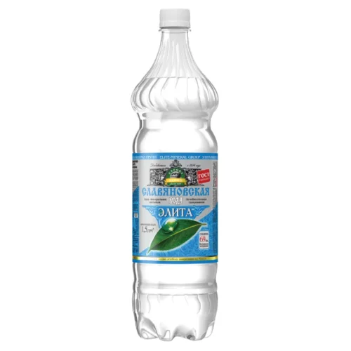 Slavyanovskaya Elite 1.5 l mineral water