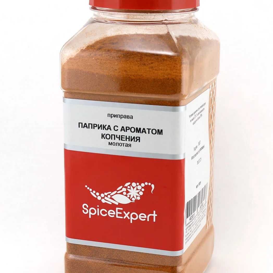 Paprika with smoking aroma 400gr (1000ml) SPICEXPERT bank