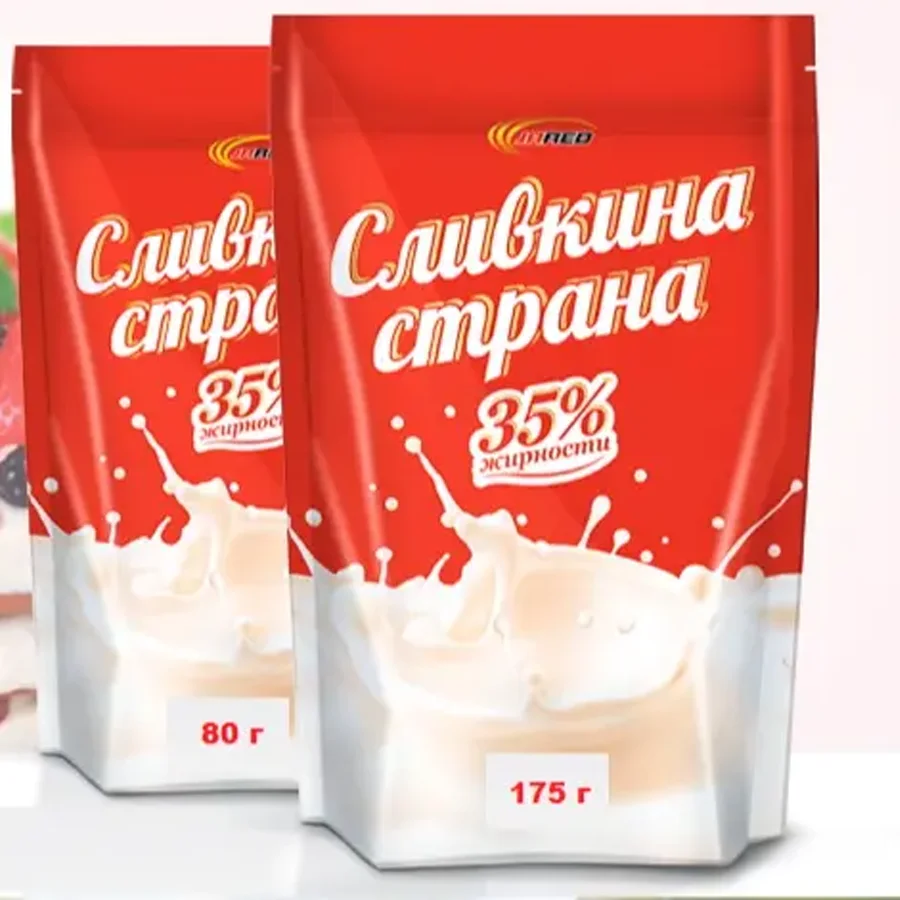 Replane of dry cream «Slimkina Country« 80 g Zip Pack X 27